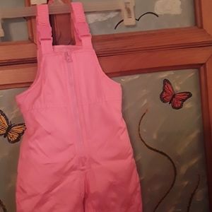 Carters 12 month pink snow suit